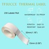 TFSUCCE White Label Print Paper 15mmx30mm (0.59" X 1.18"), 230