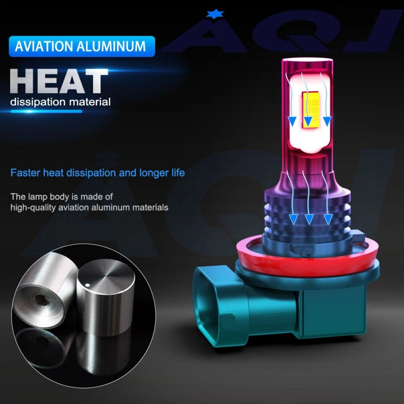 AQJ For Buick LaCrosse 2014 2015 2016 6000K 4X LED
