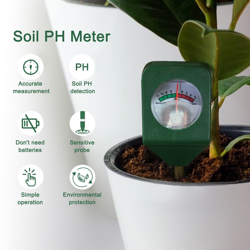 Soil Tester, Soil PH Meter, Digital PH Meter, Soil Acidity
