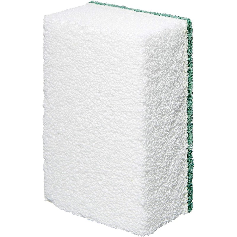 Compac Home Magic-Stone Kitchen Cleaner Scrub - 2-Sided Scouring Brick/Sponge,