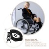 Healeved Wheelchair Footrests Holder Block Footrests Handle Wheelchair Accessories for