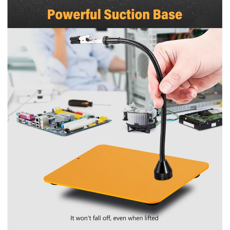 KLSKKJ Magnetic Helping Hands Soldering Station, Third Hand Soldering Tool