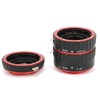 Alloy Auto Focus AF Macro Extension Tube Ring Set 13mm+21mm+31mm