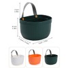 Haoh Pack of 3 Hanging Baskets Wall Hanging Storage Baskets