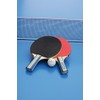 Hudora New Contest 2.0 Table Tennis Set, White, 40 mm,