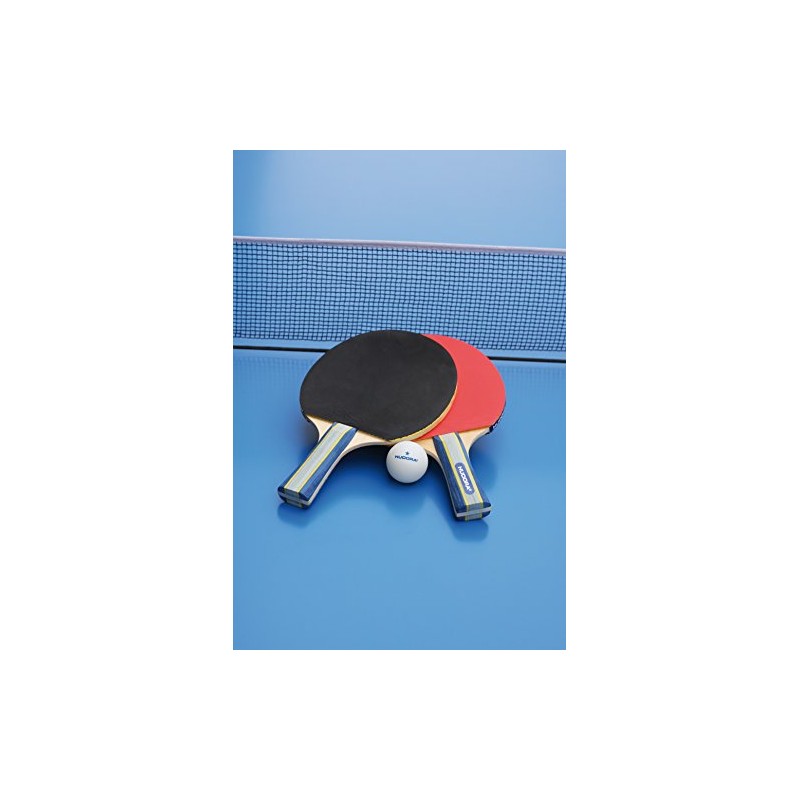 Hudora New Contest 2.0 Table Tennis Set, White, 40 mm,