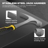 LASUK 40PCS Geology Rock Pick Hammer Kit, Gold Mining &
