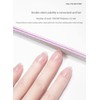 Professional nail file 100 180 grit Double-sided gray washable 10-piece
