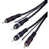2 X PHONO PLUGS TO PLUGS GOLD PLT 1.5M, Audio