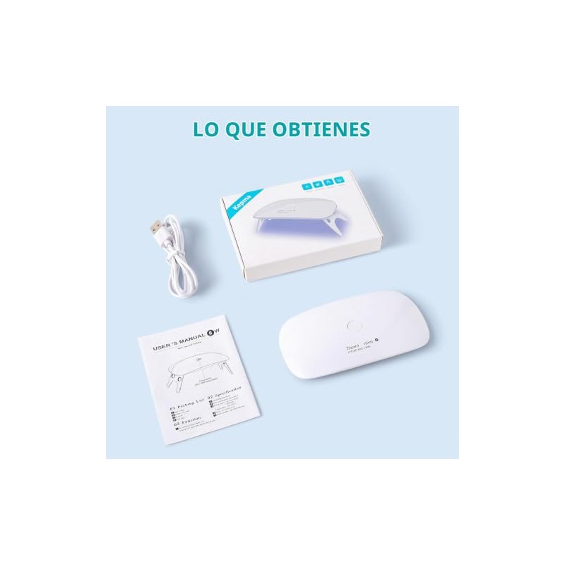 UV LED nail dryer Mini Gel nail lamp Portable Curing