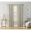 Sun Zero Easton Blackout Rod Pocket Curtain Panel, 40" x