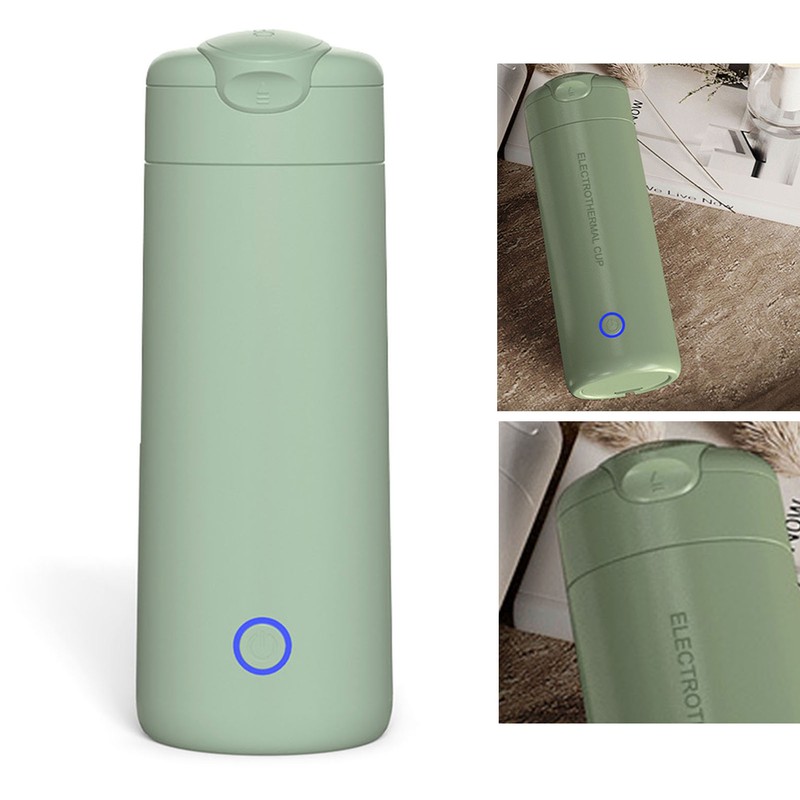 Portable Electric Heating Water Cup Travel Automatic Heating Cup Mini