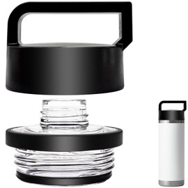 Chug Cap for YETI Rambler Bottle Fits for 18 oz 26 oz 36 oz 64 oz Chug Replacement Lid Cap Water Bottle Accessories Compatible with Yeti Rambler Bottle Models