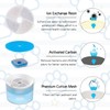 HTTYHT Cat Water Fountain Filter 4Pack Pet Fountain Filter Replacement