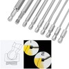 9pcs Hex Screwdriver Bit Set Rustproof S2 Steel Magnetic Ball