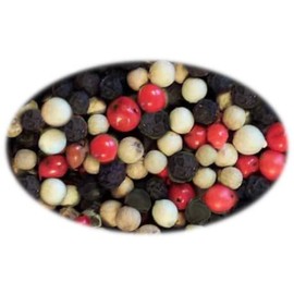 Three Peppercorn Mix - 1 lb. - resealable stand up pouch bag with oval window - KOSHER