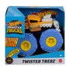 Hot Wheels Monster Trucks Twisted Tredz Vehicles, Creature-Themed 1:43 Scale