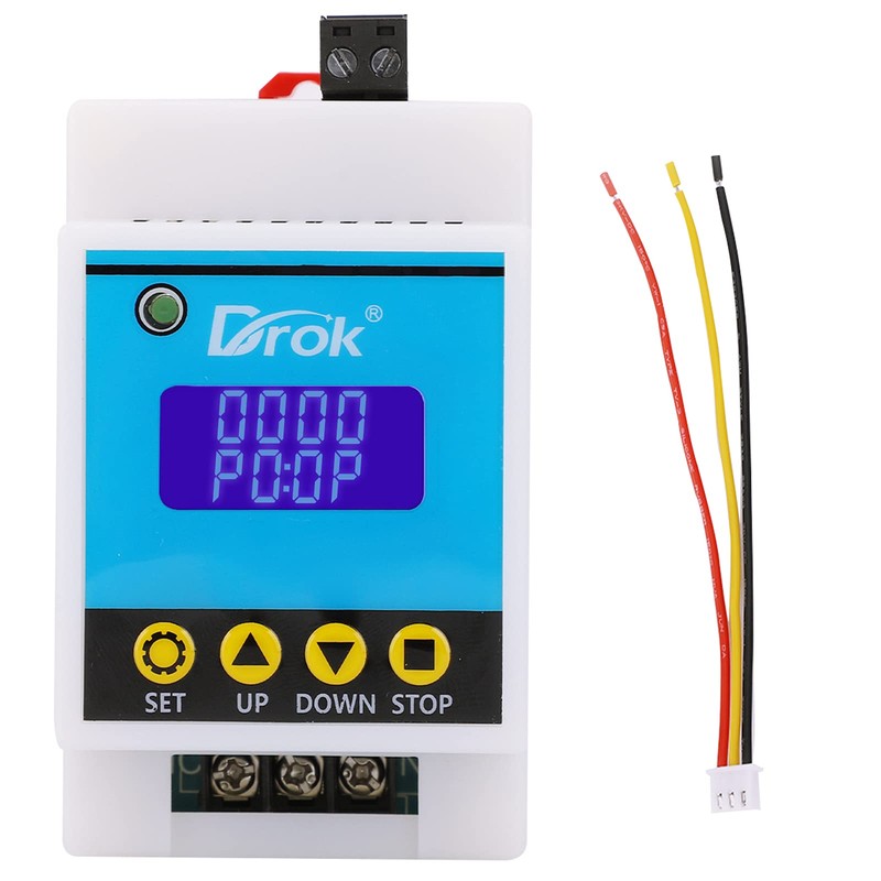 DROK Delay Relay Module, DC 6-30V Timer Relay 6V 12V