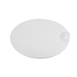 Gas Cap Fuel Filler Door Cover Fit for Ford F-150 2004-2008 4L3Z-99405A26-EAA 4L3Z99405A26EAA White Gas Tank Door Gas Door Replacement Fuel Cap