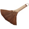 LALAFINA Ergonomic Palm Fiber Broom Small Dustpan Mini Hand Broom