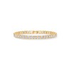 PAVOI 14K Yellow Gold Plated Emerald-Cut Cubic Zirconia Bezel Set