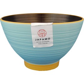 Ishida JAPAMO Soup Bowl, Bottle Peeping, Made in Japan, 4.7 x 4.7 x 3.0 inches (12 x 12 x 7.5 cm)