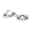 (10 Pieces) 25-27mm Wall Mount Hose Clamp Pipe Bracket 304