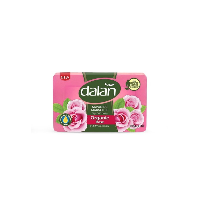 Dalan Soap 4-Piece Set (2 Pieces) Lavender/Laurel/Olive/Rose - Antique Laurel+Organic