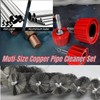 Drill Copper Pipe Cleaner 1/2", 3/4", 1" – Plumbing Tools,