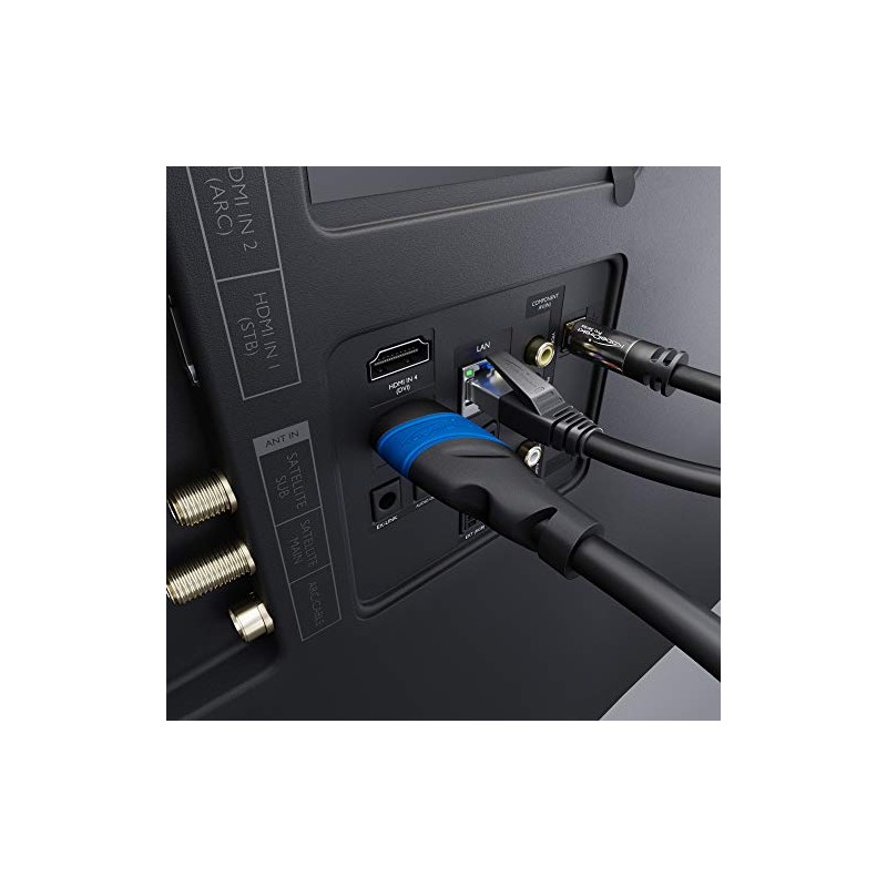 KabelDirekt – Cable HDMI 8K & 4K – 0.5ft/0.15m