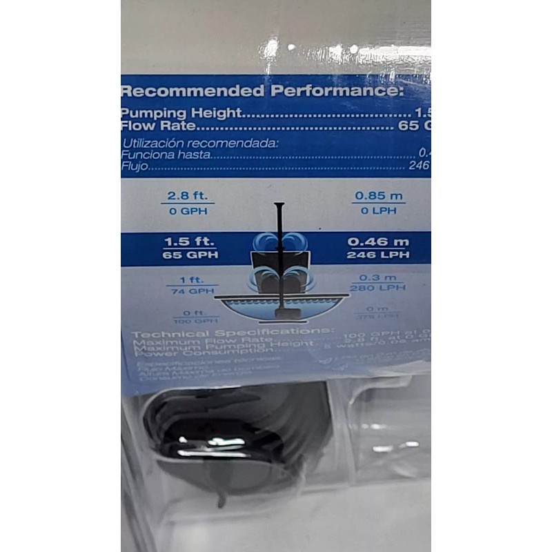Totalpond, 52213 Total Pond 70 GPH Fountain Pump X-Small Fountain