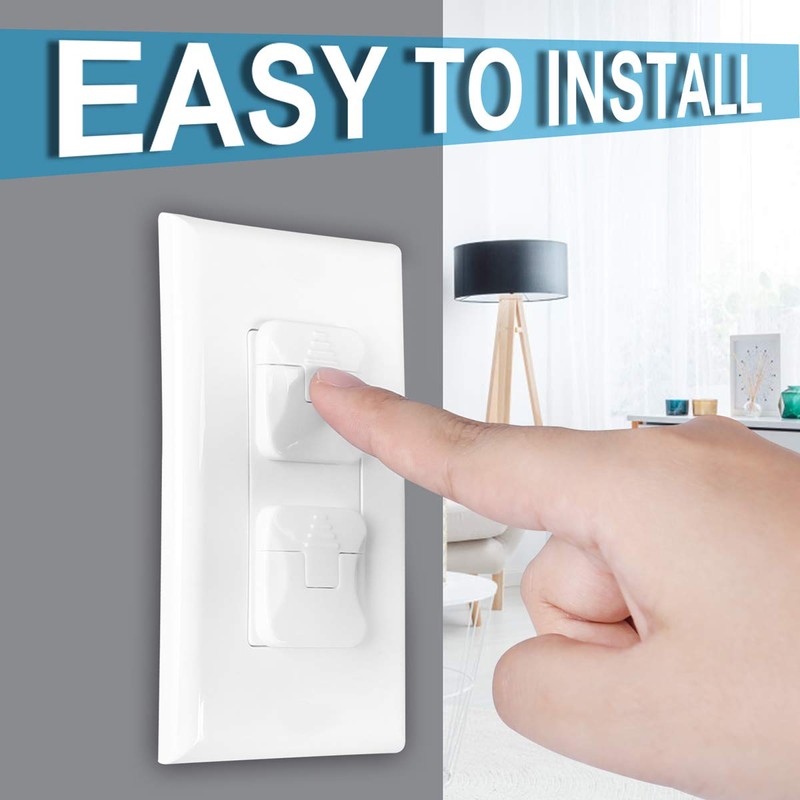 Outlet Covers Babepai 38-Pack White Child Proof Electrical Protector Safety