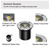 AHSELLUS 4 Pack Low Voltage LED Landscape Lights - 3W
