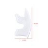 SG Store 2PCS Square Toilet Seat Damper Ring Decorative Cover