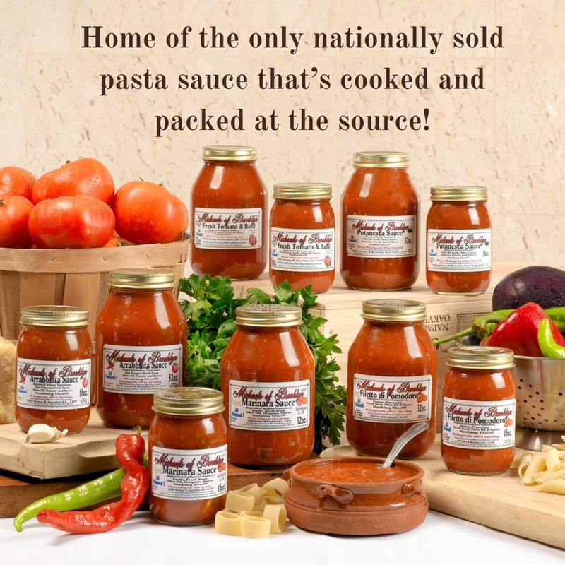 Michaels Of Brooklyn Filetto Di Pomodoro Tomato Sauce, Non-GMO &