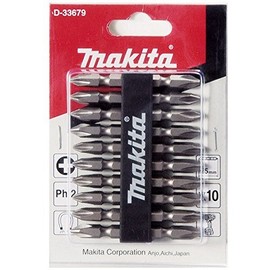 Makita d-34366 Set of PH2 Magnetic Double Bits