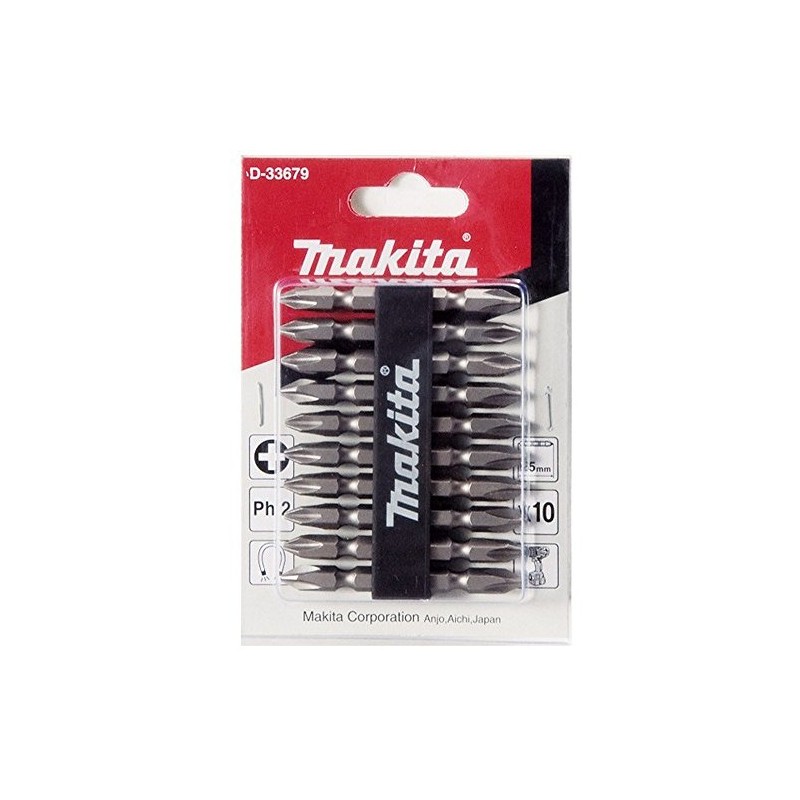 Makita d-34366 Set of PH2 Magnetic Double Bits