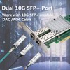 10 GB Network Card PCI-E NIC, Dual SFP+ Port, with