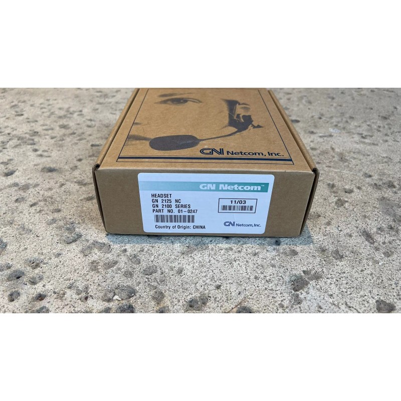 Jabra GN Netcom GN2100 Duo Flex Noise Canceling Headset GN2125-NC
