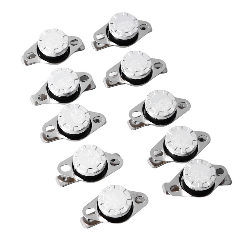 10Pcs Thermal Control Switch Quick Response High Accuracy Control 95℃