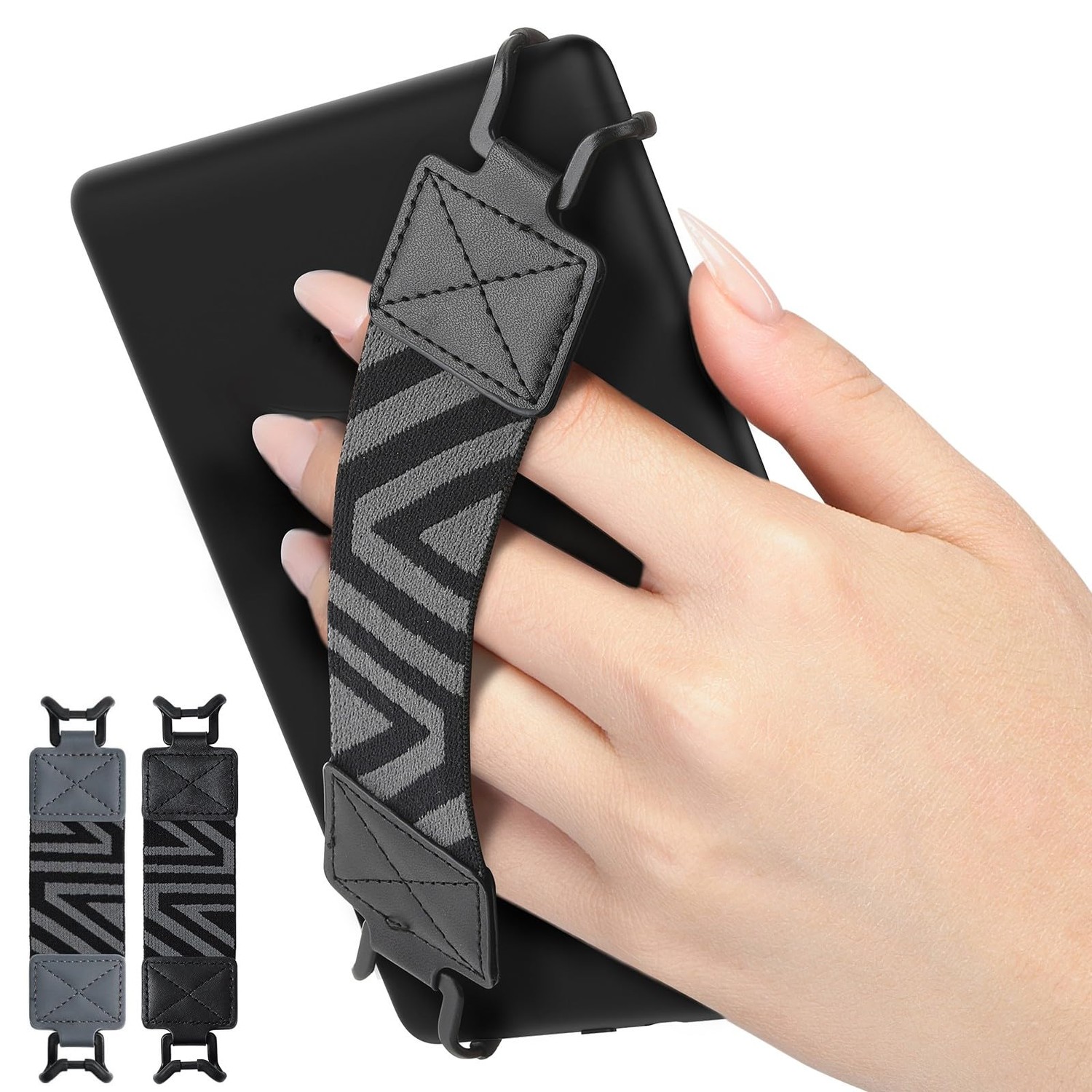 Tablet Hand, MoKo 2 Pack Tablet Strap, Tablet Rubber Band, Single Hand ...
