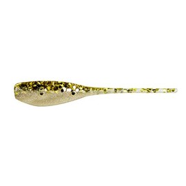 Bobby Garland Crappie Baits The Original 2-Inch Baby Shad Soft Plastic Fishing Lure, 18 per Pack, Glitter Critter (BGBS329-18)