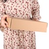 PHAREGE 12x9x3 inch Shipping Boxes 6 Pack Brown, Tab Lock