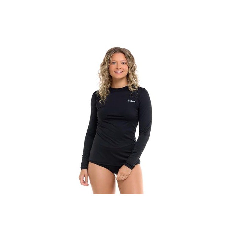EIDON Women's Sun Seeker Long Sleeve Rashguard with UPF 50,