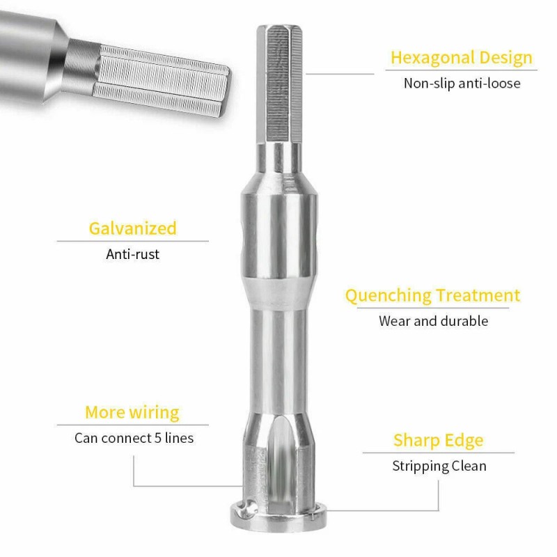 Miniduino Heavy Duty Wire Twisting Tool for Wire Cable Cable