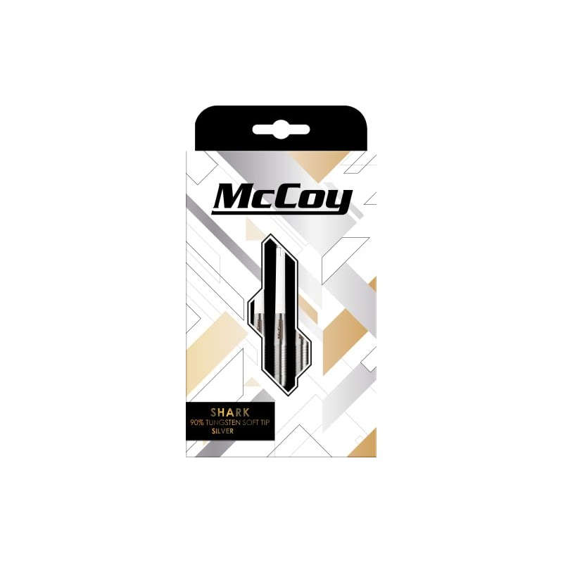 McCoy Darts D6094 Shark | Premium 90% Tungsten Soft Tip