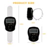 Finger Counter Click Manual Digital clicker, 3pack Stitch Tally Knitting