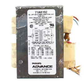 Advance 81721 - 71A8172-001D High Pressure Sodium Ballast