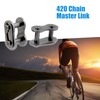 A ABSOPRO 420 Chain Master Link 50cc 90cc Pit Bike