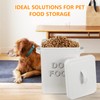 Pethiy airtight Dog Treat container bin and DOG Food Storage